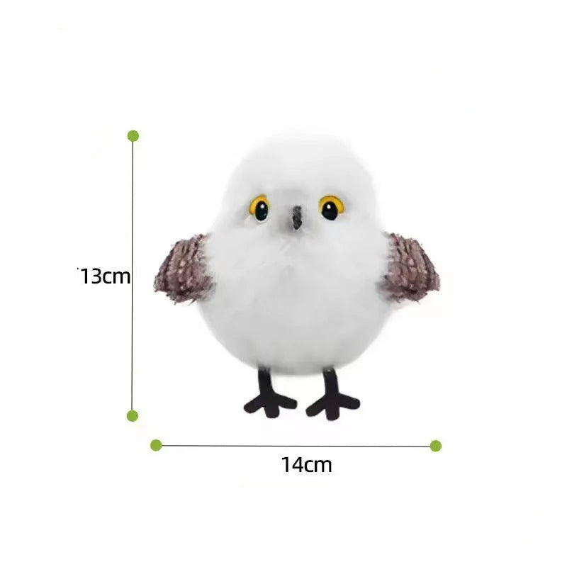 Fluttering and chirping bird cat toy