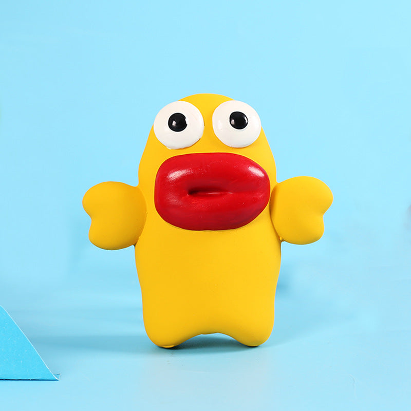 Interactive Chew & Squeak Puppy Toy