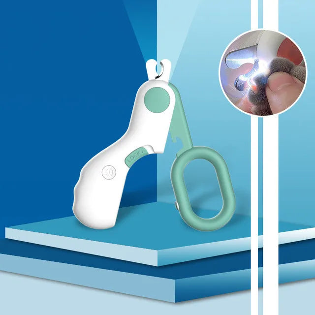 Pet Nail Trimmer with LED Light – PawClip - Main Image