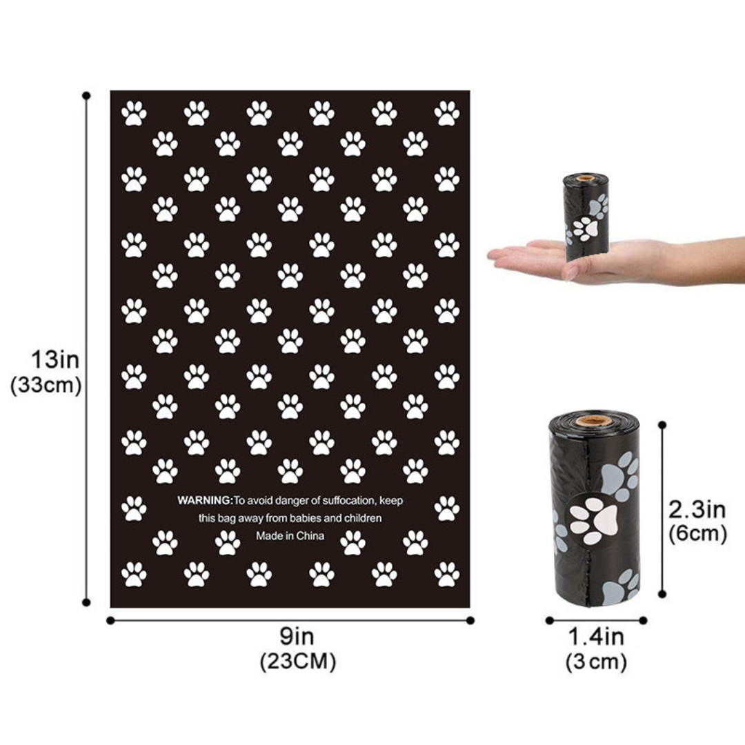 Eco-friendly Poop Bags with Convenient Dispenser