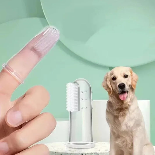 Hot Selling Soft Pet Finger Toothbrush