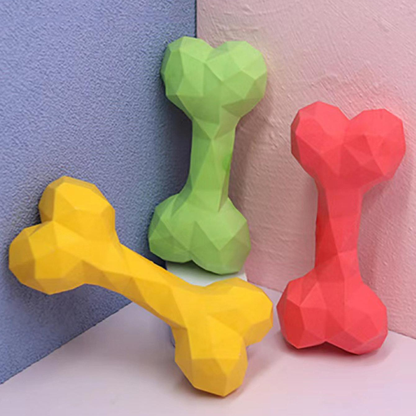 Interactive Durable Dog Chew Bone