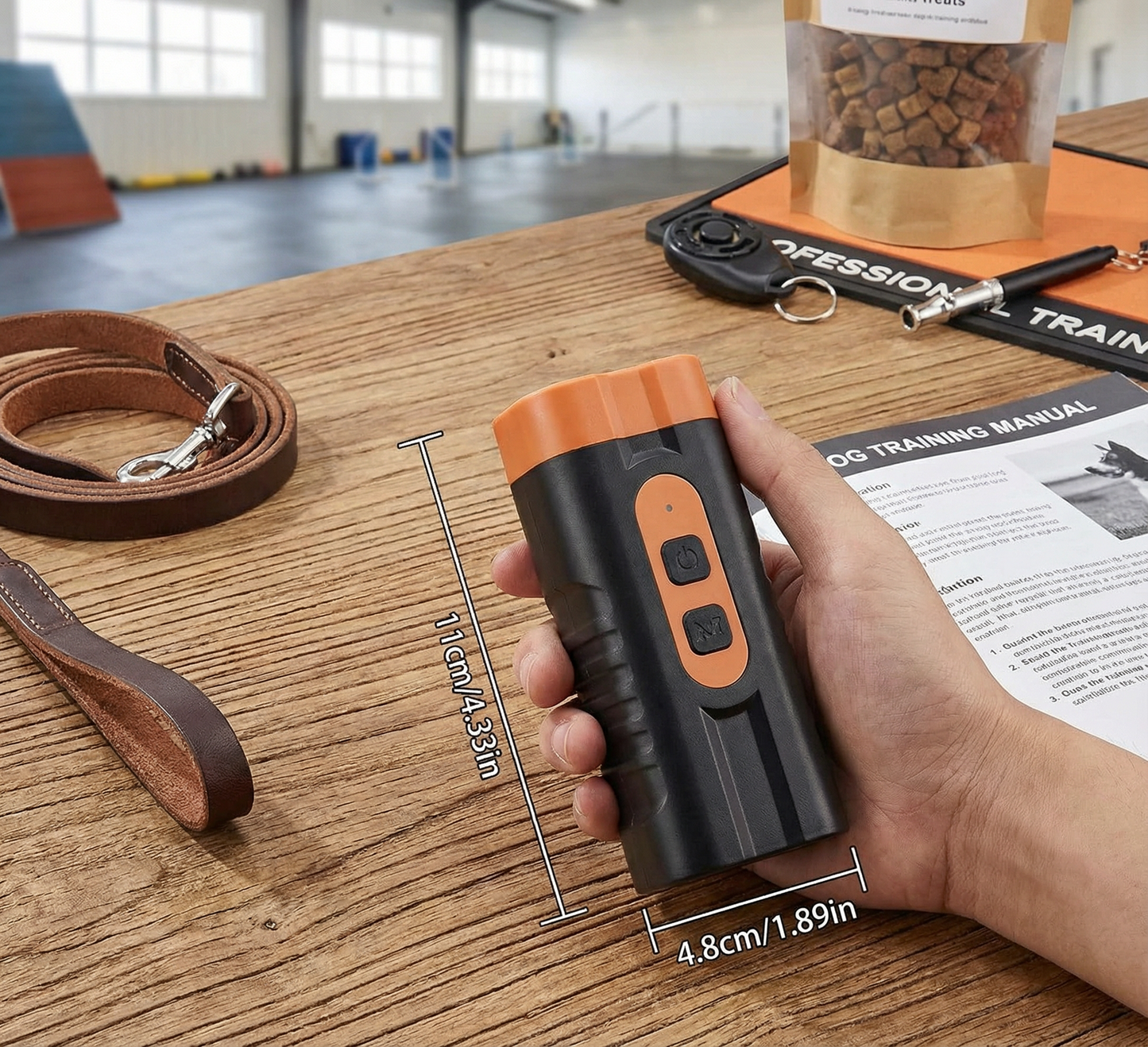 Ultrasonic Dog Bark Control Device – Portable & Rechargeable