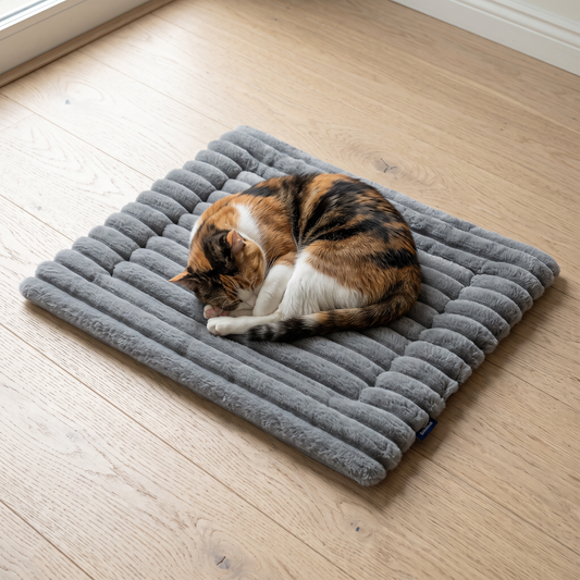 Self-Warming Pet Mat for Cats & Dogs – Quiet, Non-Slip & Electricity-Free