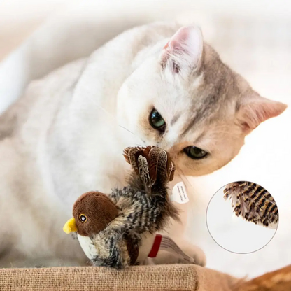 Tweeting Bird Cat Toy