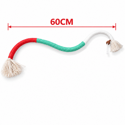 Natural cat chew rope – robust, promotes dental hygiene and reduces stress