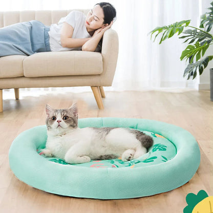 Breathable Cartoon Cooling Mat for Pets