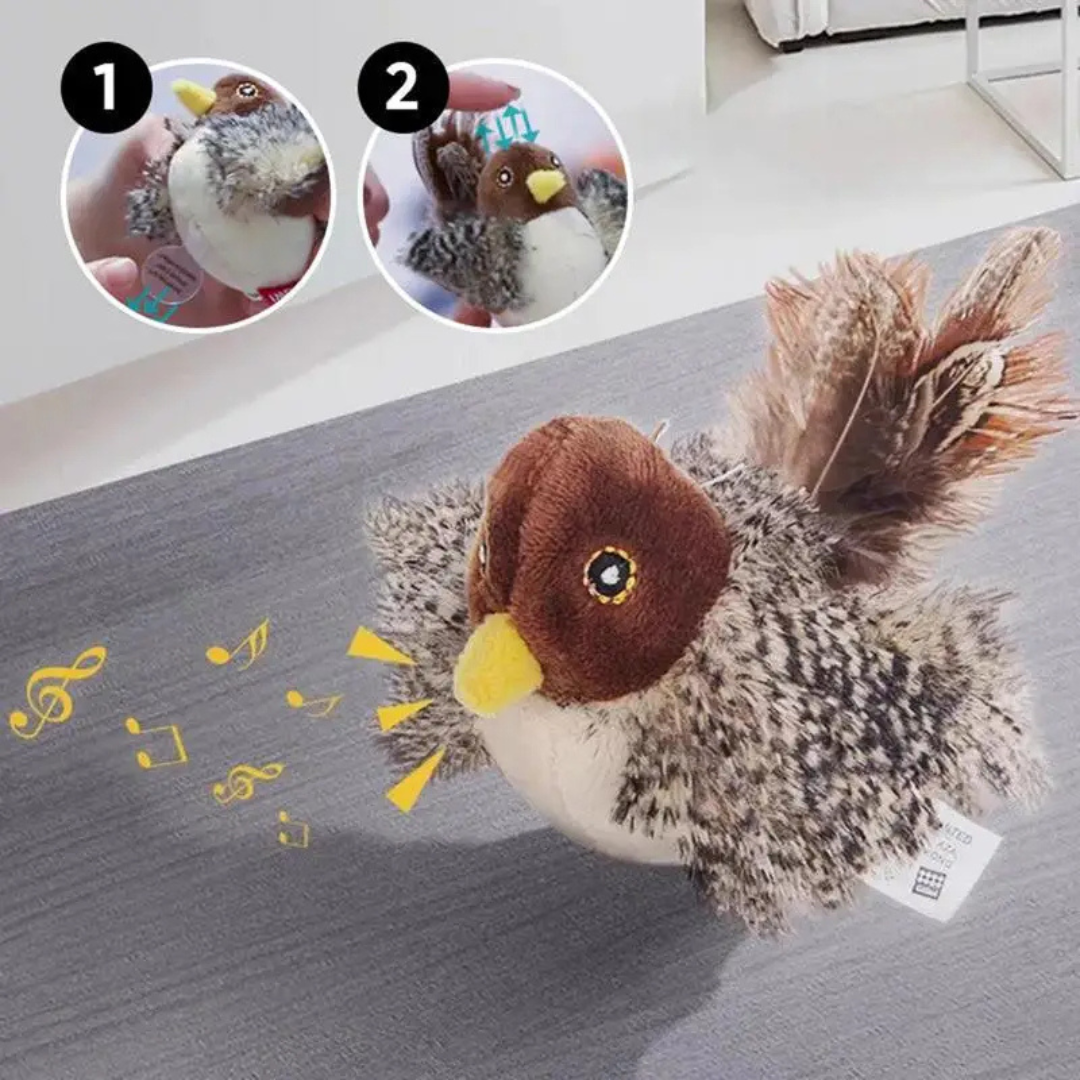 Tweeting Bird Cat Toy