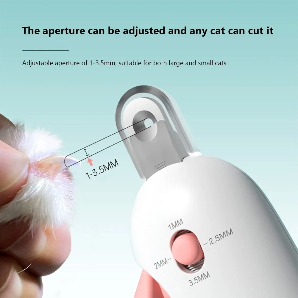 Trimmer For Cat Claws With Adjustable Length