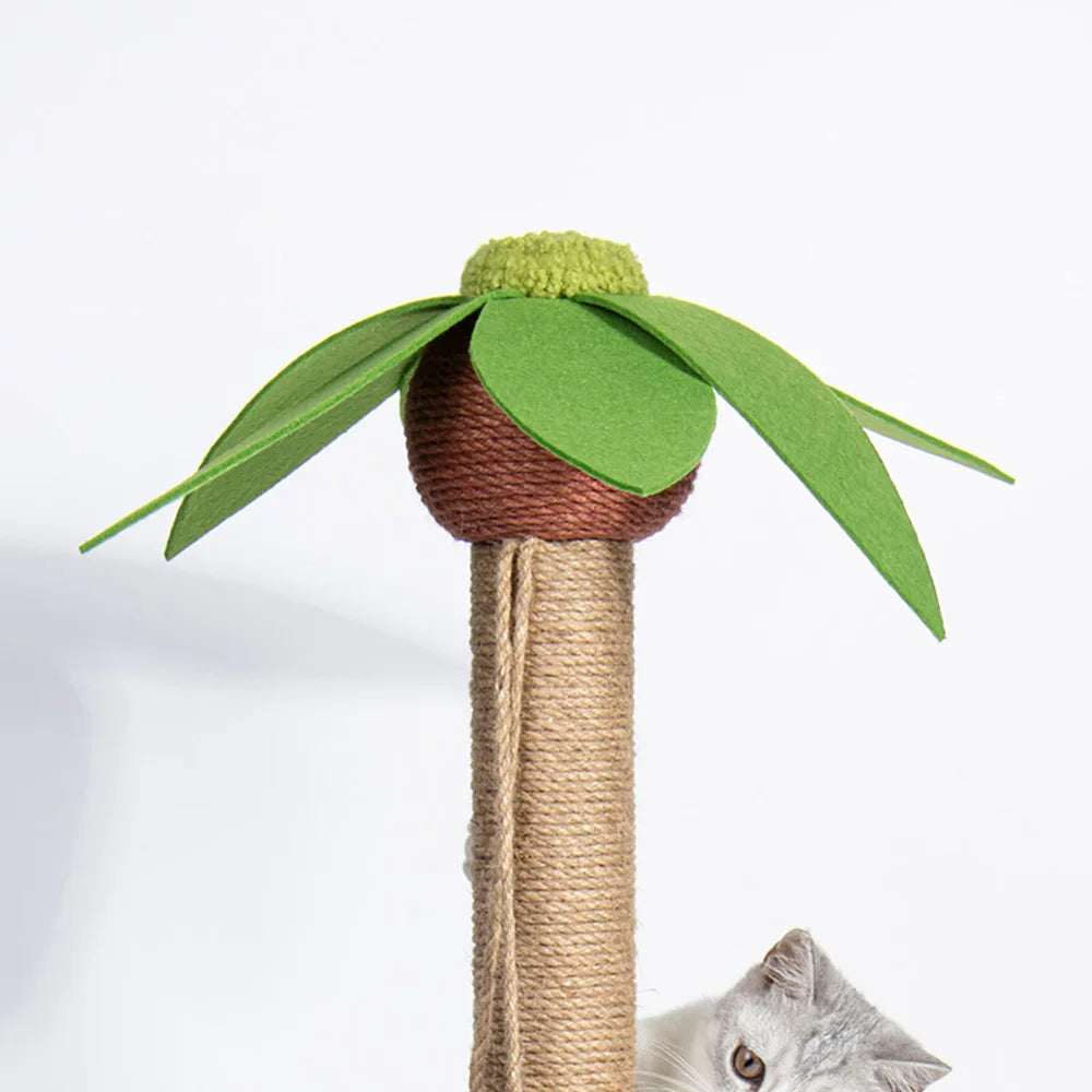 Sisal Cat Palm & Mushroom Scratching Post