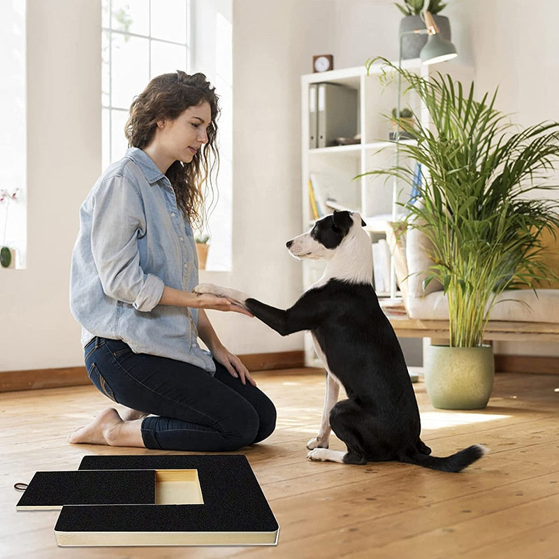 Dog Treat Puzzle Board for Nail Trimming