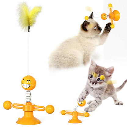 Cat Fun & Scratching Windmill - PlaySpin