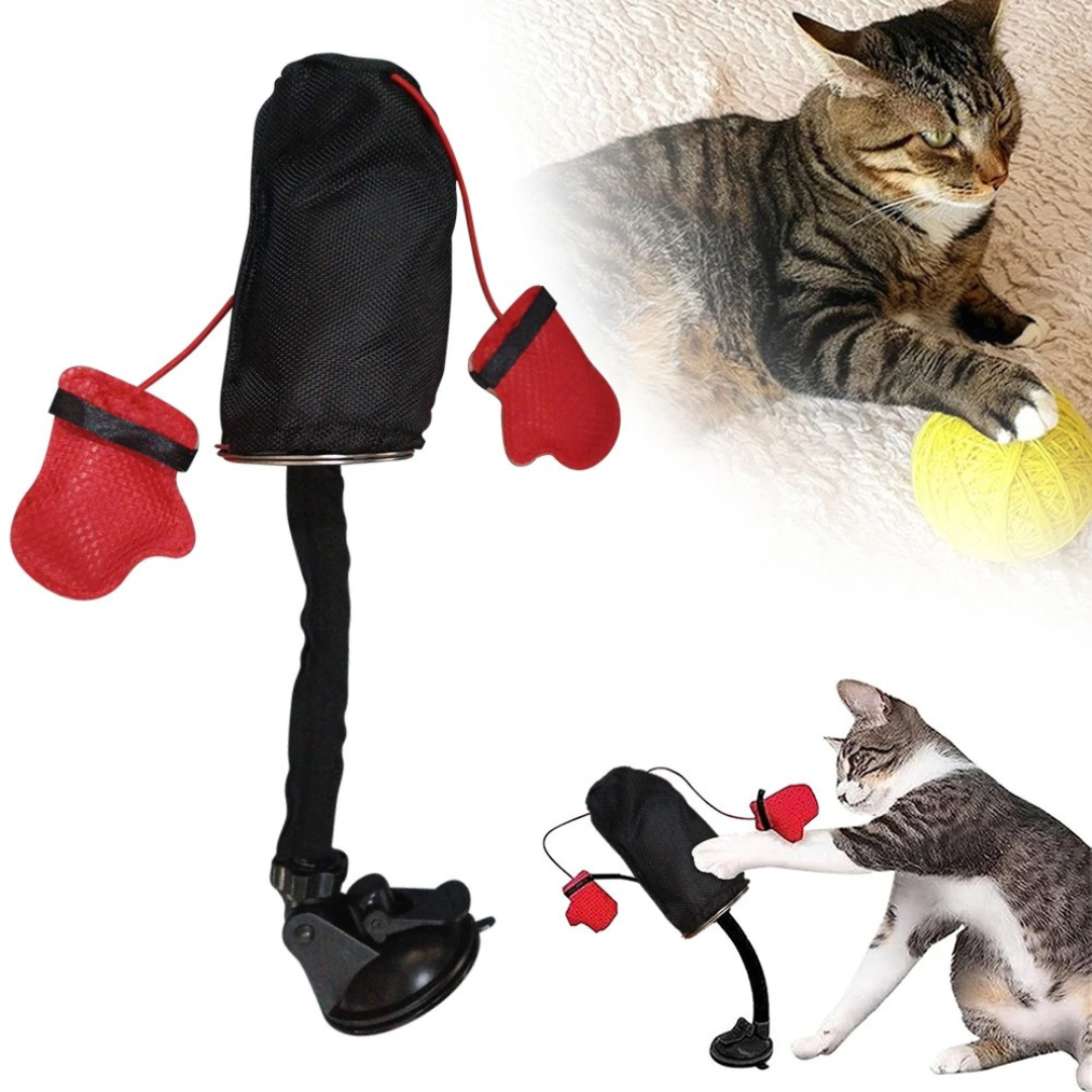 Interactive Cat Punching Bag Toy