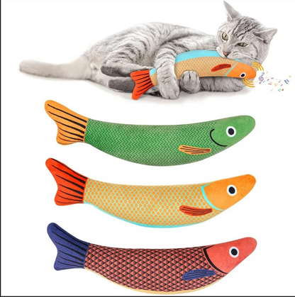 Cat Toy Catnip 3D Simulation Fish