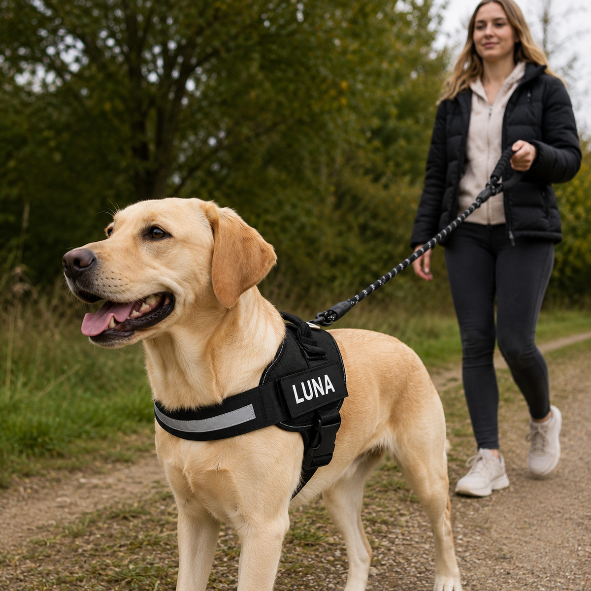 Personalized No-Pull Dog Harness for Easier Walks