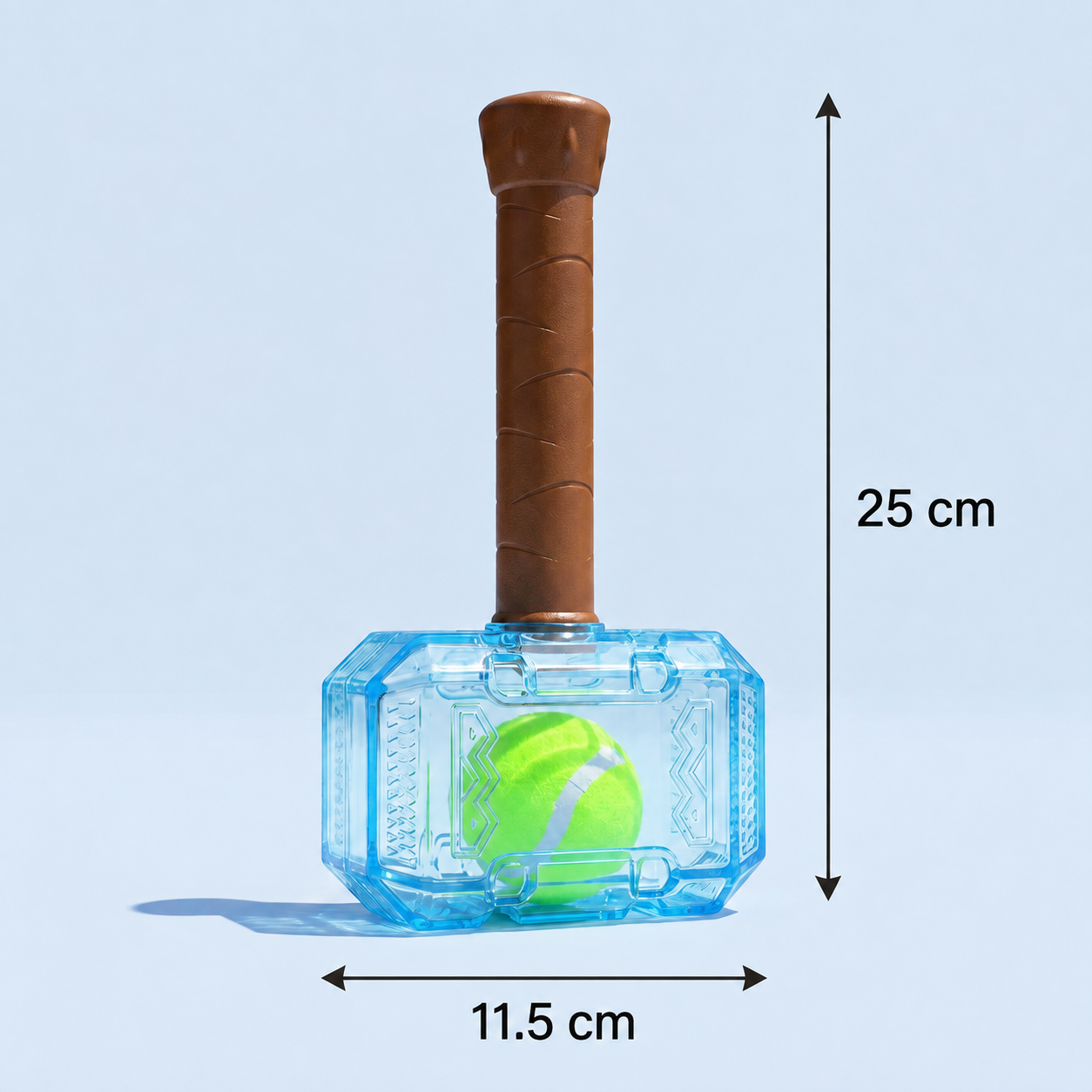 Durable Squeaky Hammer Chew Toy for Dogs