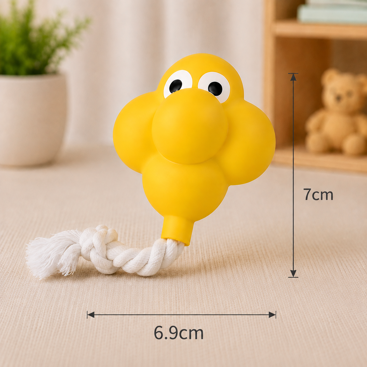 Interactive Chew & Squeak Puppy Toy