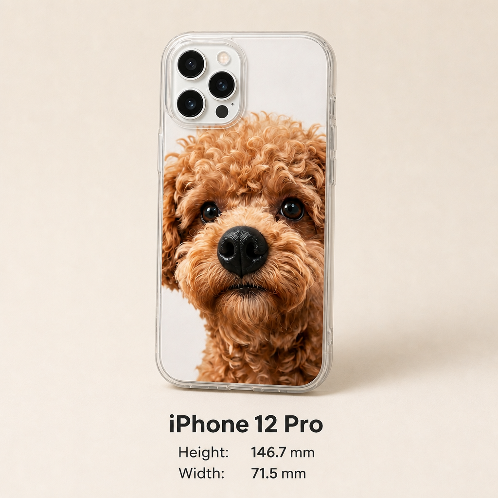 Personalized Pet Photo Phone Case with 3D Squeezable Nose