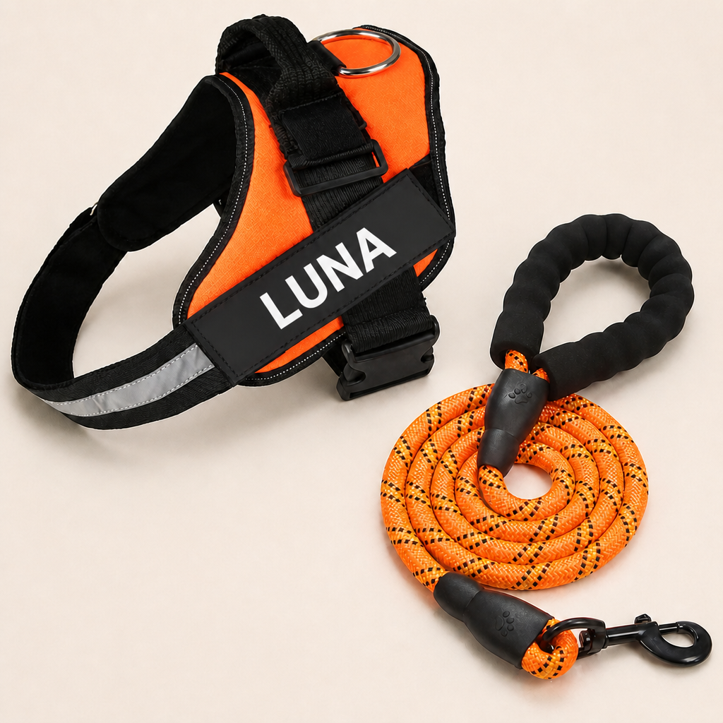 Personalized No-Pull Dog Harness for Easier Walks