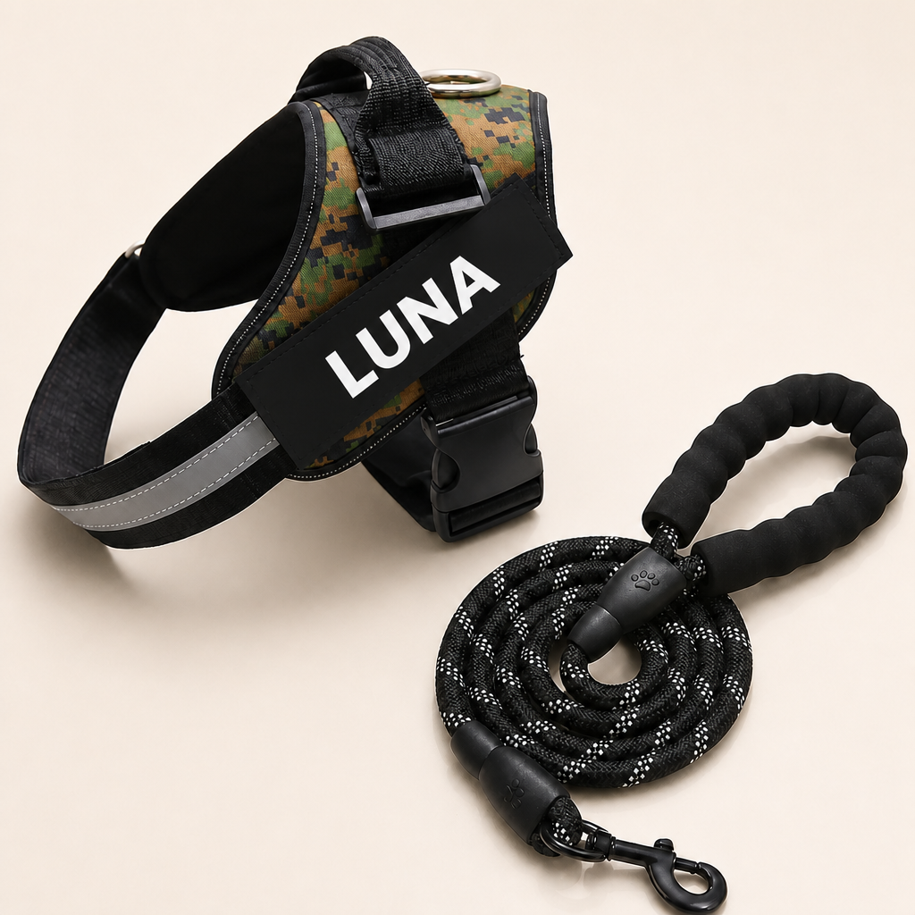 Personalized No-Pull Dog Harness for Easier Walks