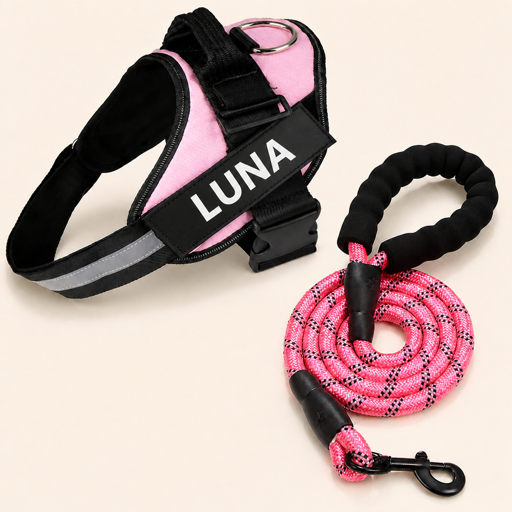 Personalized No-Pull Dog Harness for Easier Walks