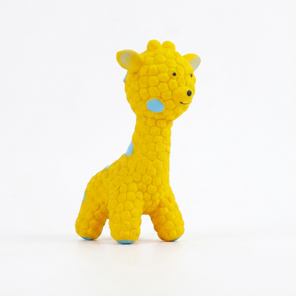 Interactive Squeaky Giraffe Toy for Dogs