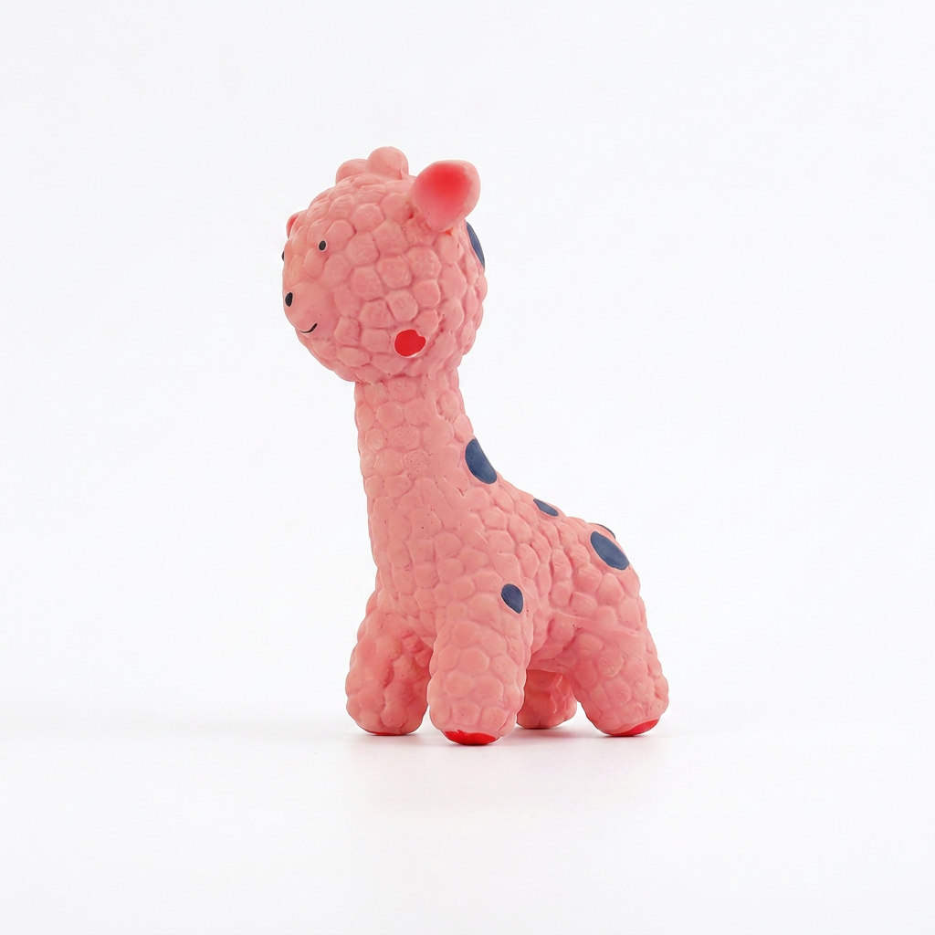 Interactive Squeaky Giraffe Toy for Dogs