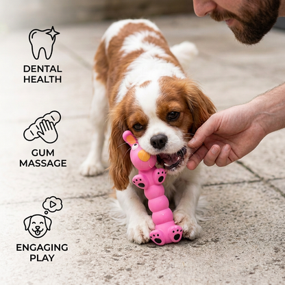 Flexible Animal-Shaped Dog Chew Toy