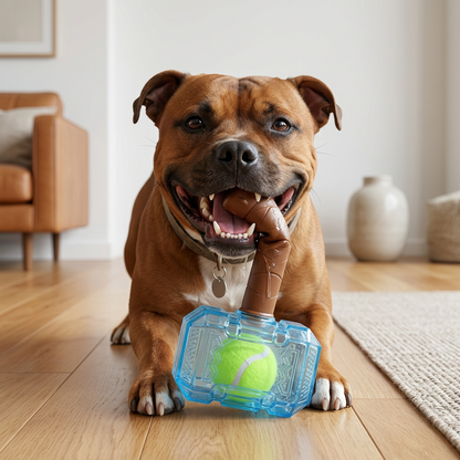 Durable Squeaky Hammer Chew Toy for Dogs