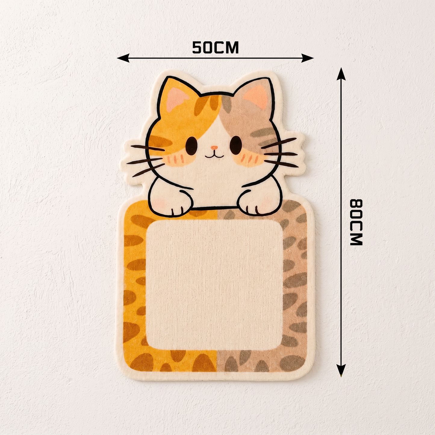 2-in-1 Wall-Mounted Cat Scratcher & Interactive Play Toy