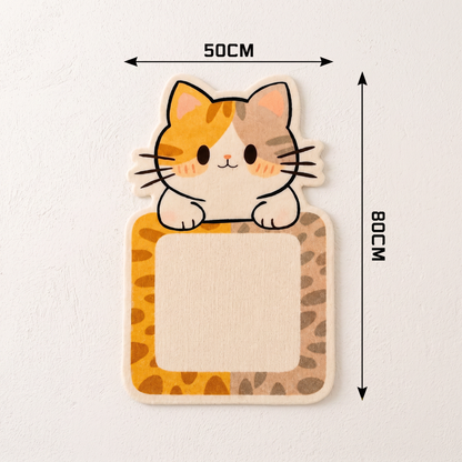 2-in-1 Wall-Mounted Cat Scratcher & Interactive Play Toy
