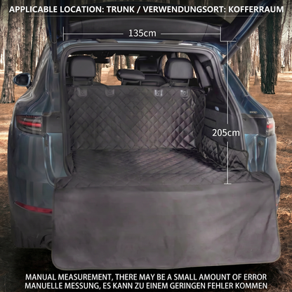 Waterproof SUV Dog Cargo Liner with Bumper Flap