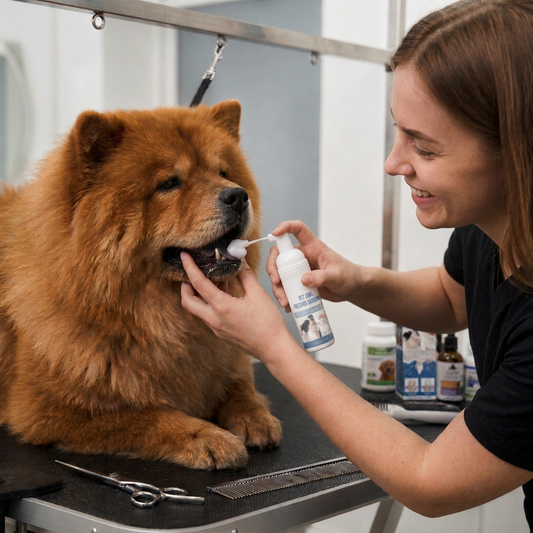 Dog Dental Cleaning Foam – Brighter Teeth & Fresh Breath