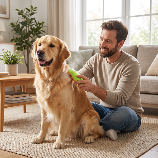 Steam Brush For Pets