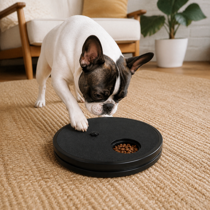 3-in-1 Interactive Dog Nail Scratch Toy with Treat Dispenser