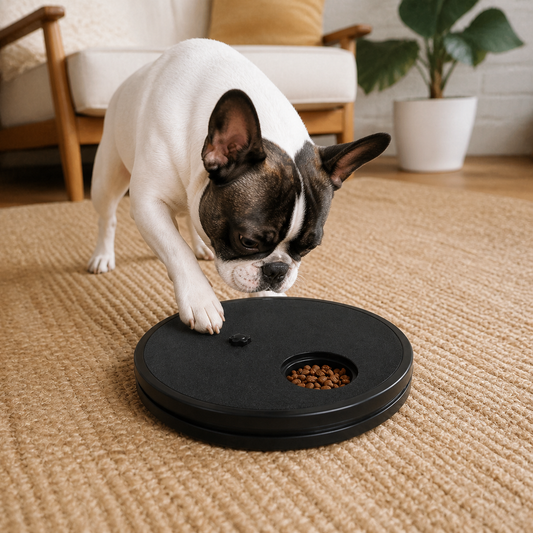 3-in-1 Interactive Dog Nail Scratch Toy with Treat Dispenser