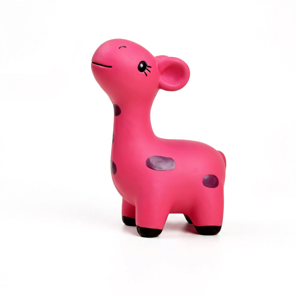 Squeaky Latex Deer Chew Dog Toy