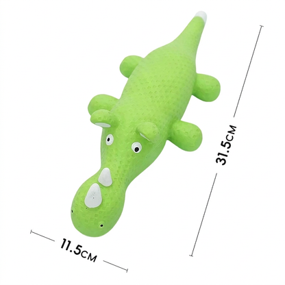 Interactive Chew & Squeak Animal Dog Toy