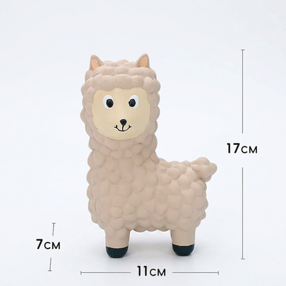 Interactive Chew & Squeak Animal Dog Toy