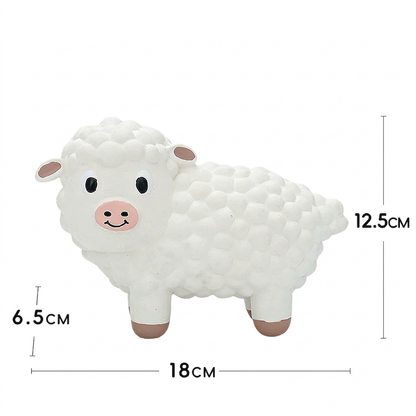 Interactive Chew & Squeak Animal Dog Toy