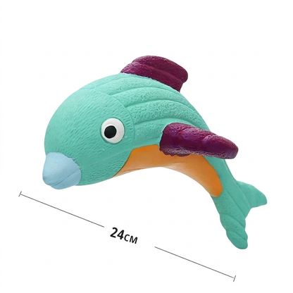 Interactive Chew & Squeak Animal Dog Toy