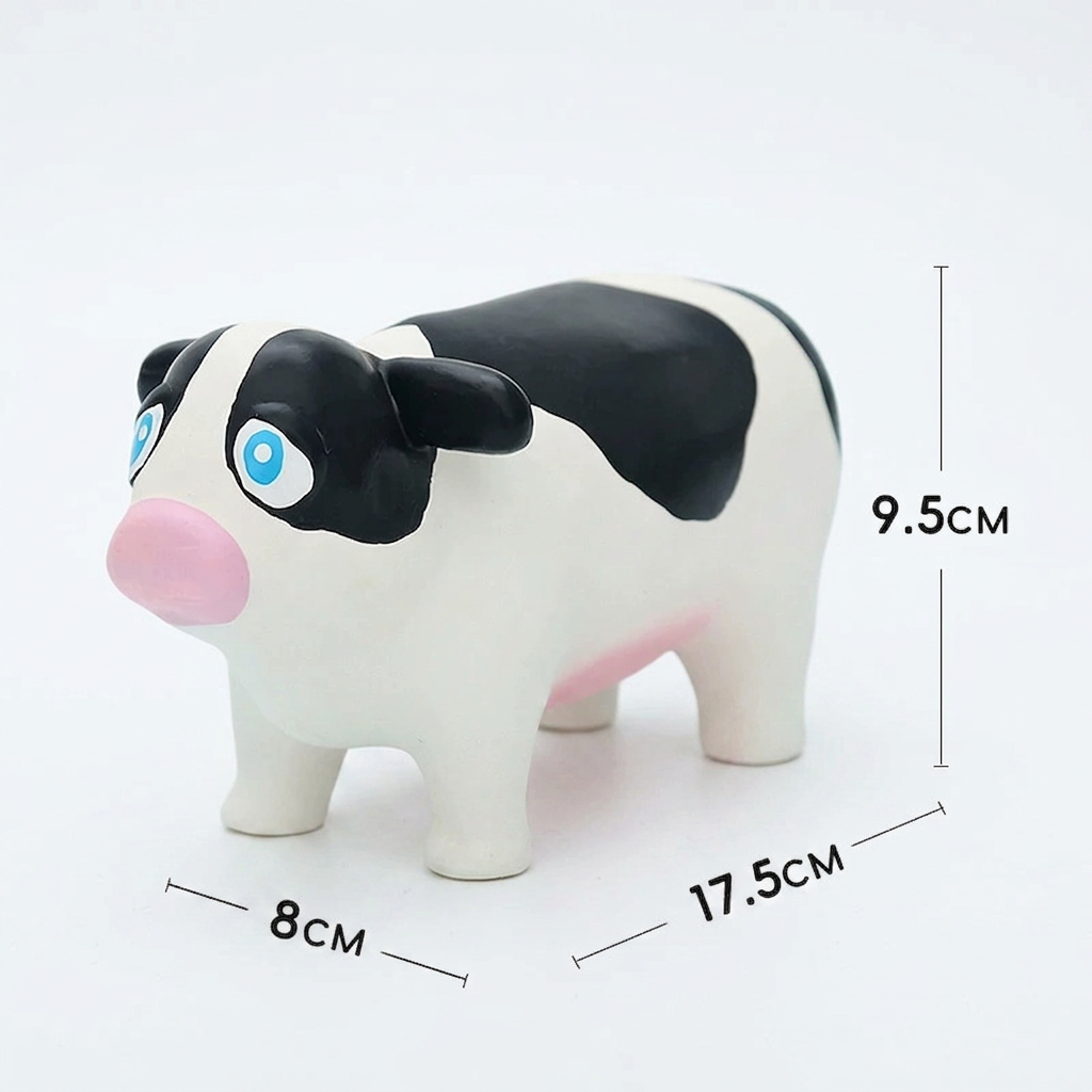 Interactive Chew & Squeak Animal Dog Toy