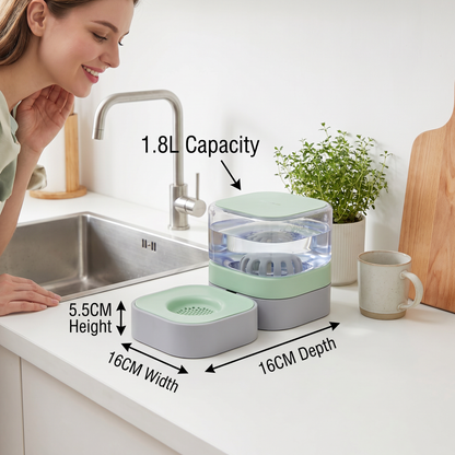 Automatic portable water dispenser for cats