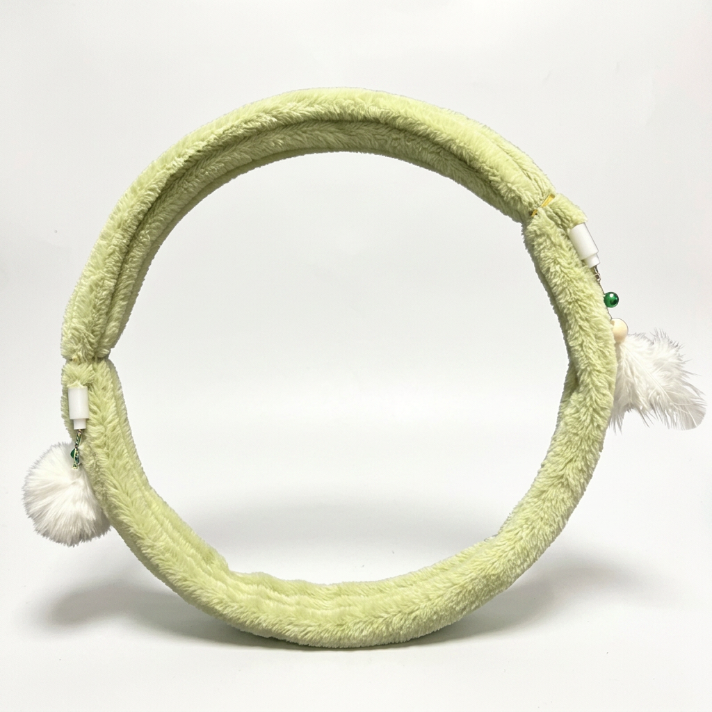 Foldable Spiral Cat Play Tunnel with Hanging Bell