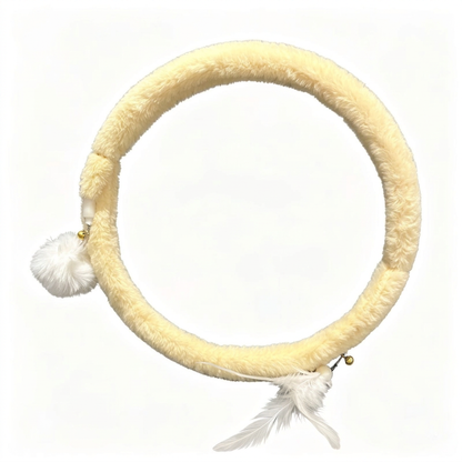 Foldable Spiral Cat Play Tunnel with Hanging Bell