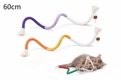 Natural cat chew rope – robust, promotes dental hygiene and reduces stress