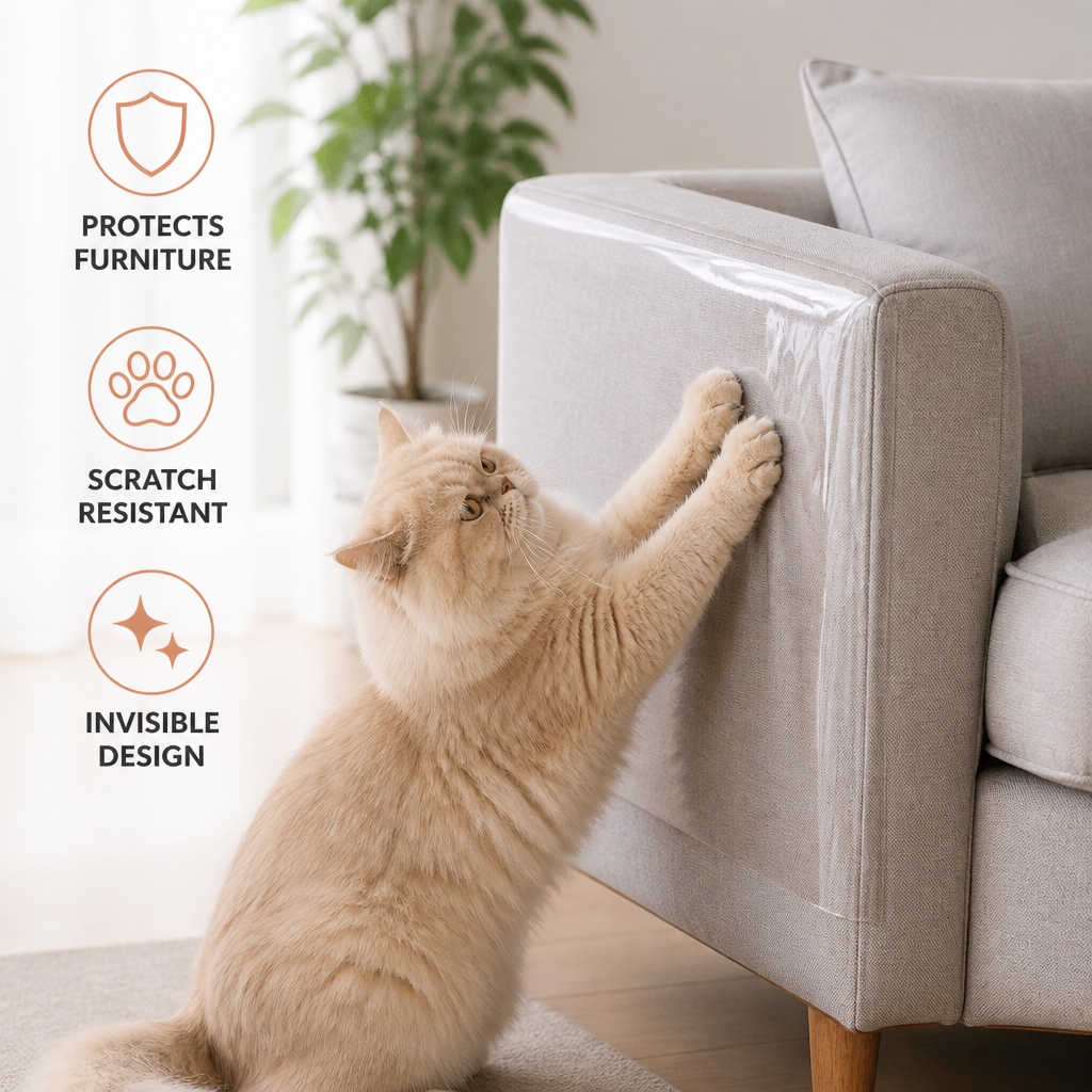 Heavy-Duty Cat Scratch Furniture Protector
