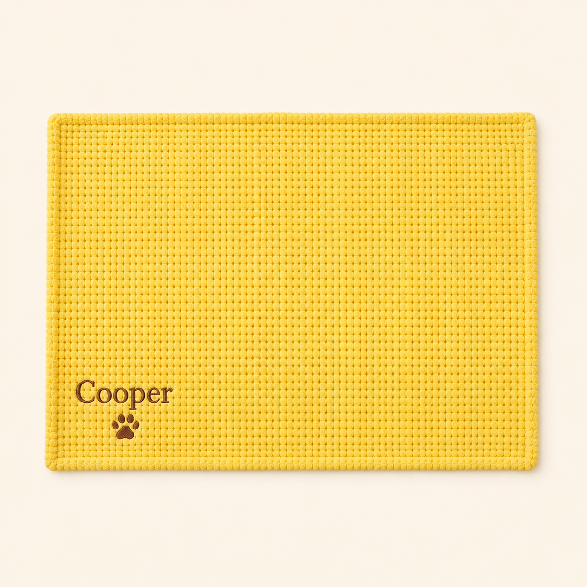 Personalized Fluffy Dog Blanket with Custom Embroidery