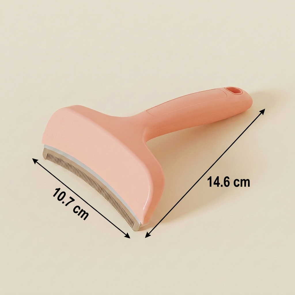Cat Deshedding Undercoat Rake – Extra-Wide Grooming Tool for Loose Fur & Long Hair