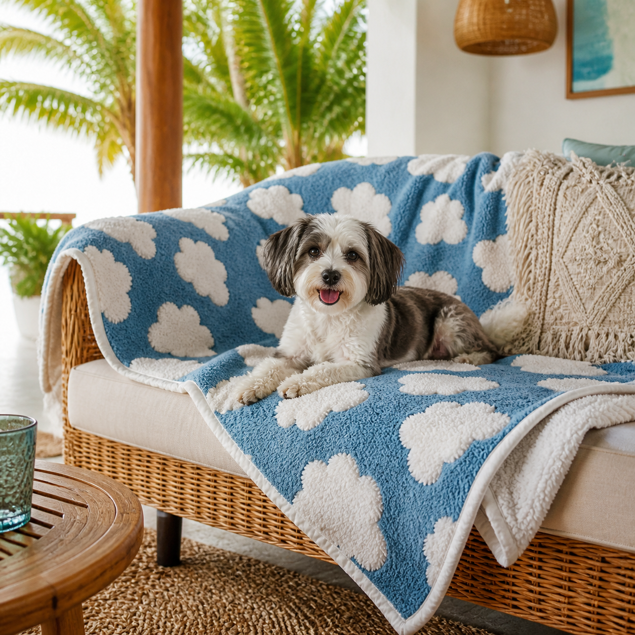 Waterproof Pet Blanket – Dual-Sided Couch & Furniture Protector